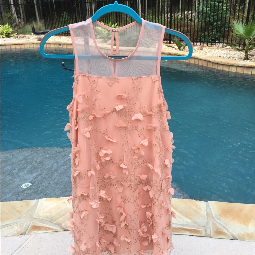 BCBG Peach Dress